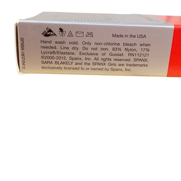 SPANX Black Side Seam Fishnet Tight-End Tights Size A - Picture 5 of 6